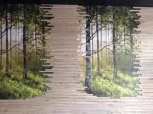 inner city bar - feature wall 