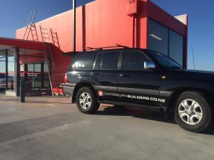 safety rail and ladder installation